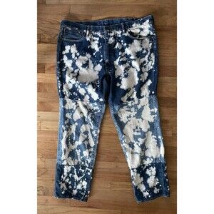 Men’s Vintage Levi’s 541 40”x32” Patched & Bleached Jeans